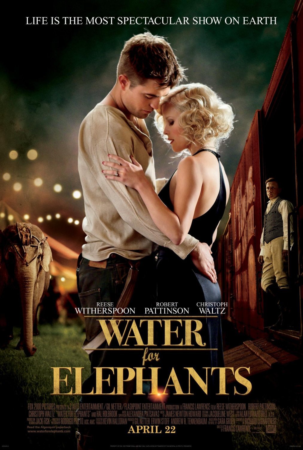 ดูหนัง Water for Elephants (2011) มายารัก ละครสัตว์