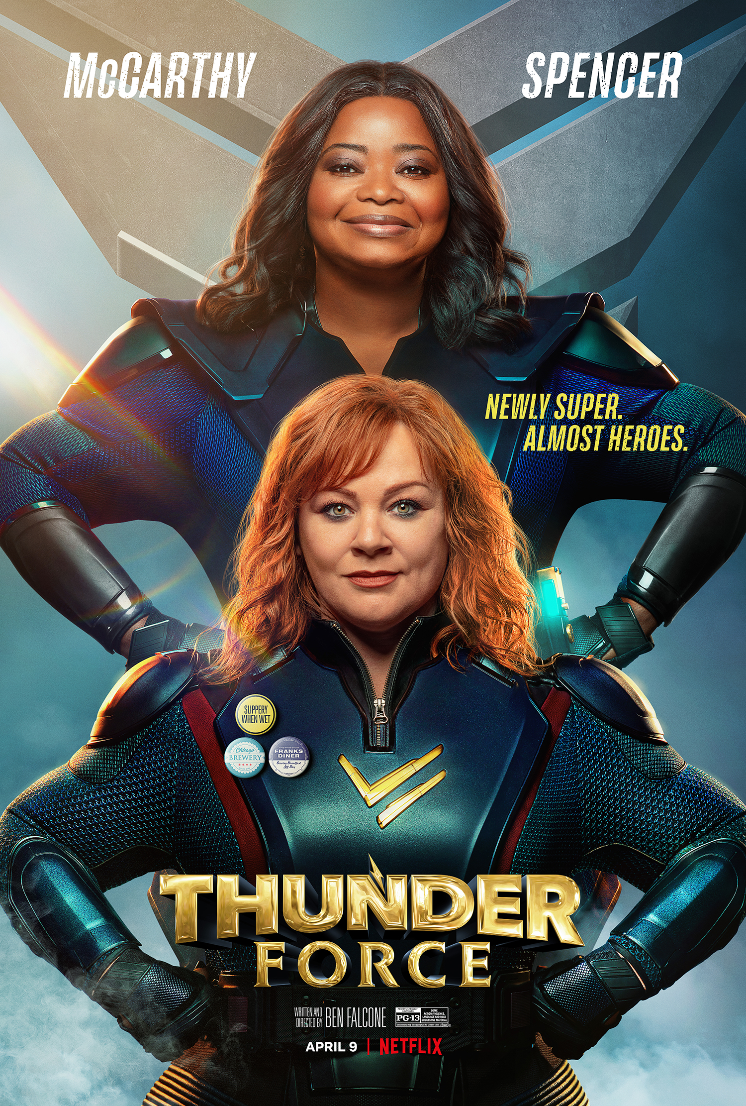ดูหนัง Thunder Force (2021) ธันเดอร์ฟอร์ซ ขบวนการฮีโร่ฟาดฟ้า