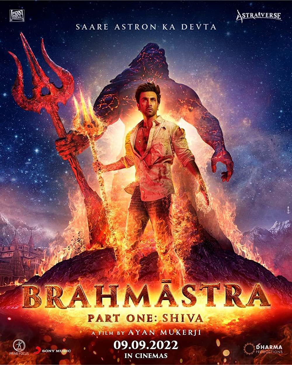 ดูหนัง Brahmastra Part One: Shiva (2022) พราหมณศัสตรา ภาคหนึ่ง: ศิวะ (ซับไทย) [Full-HD]